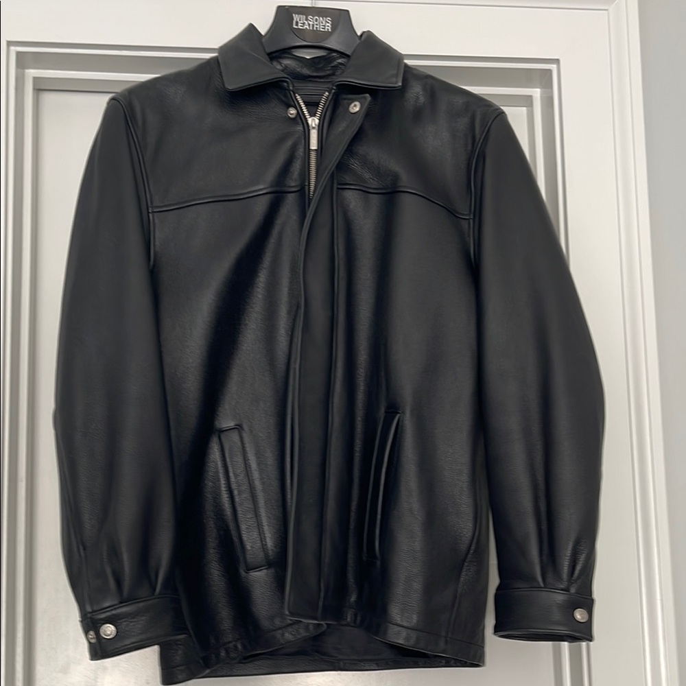 Wilsons Leather Men's Black Jacket